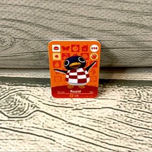 Animal Crossing Amiibo Mini NFC Card Roald #098 Scan In Villager ACNH